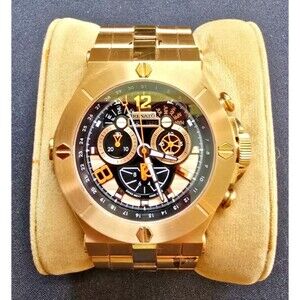 Renato WILDE BEAST 50mm MASTER CALENDAR LE#26/40 Swiss Chrono Slv Bracelet Watch